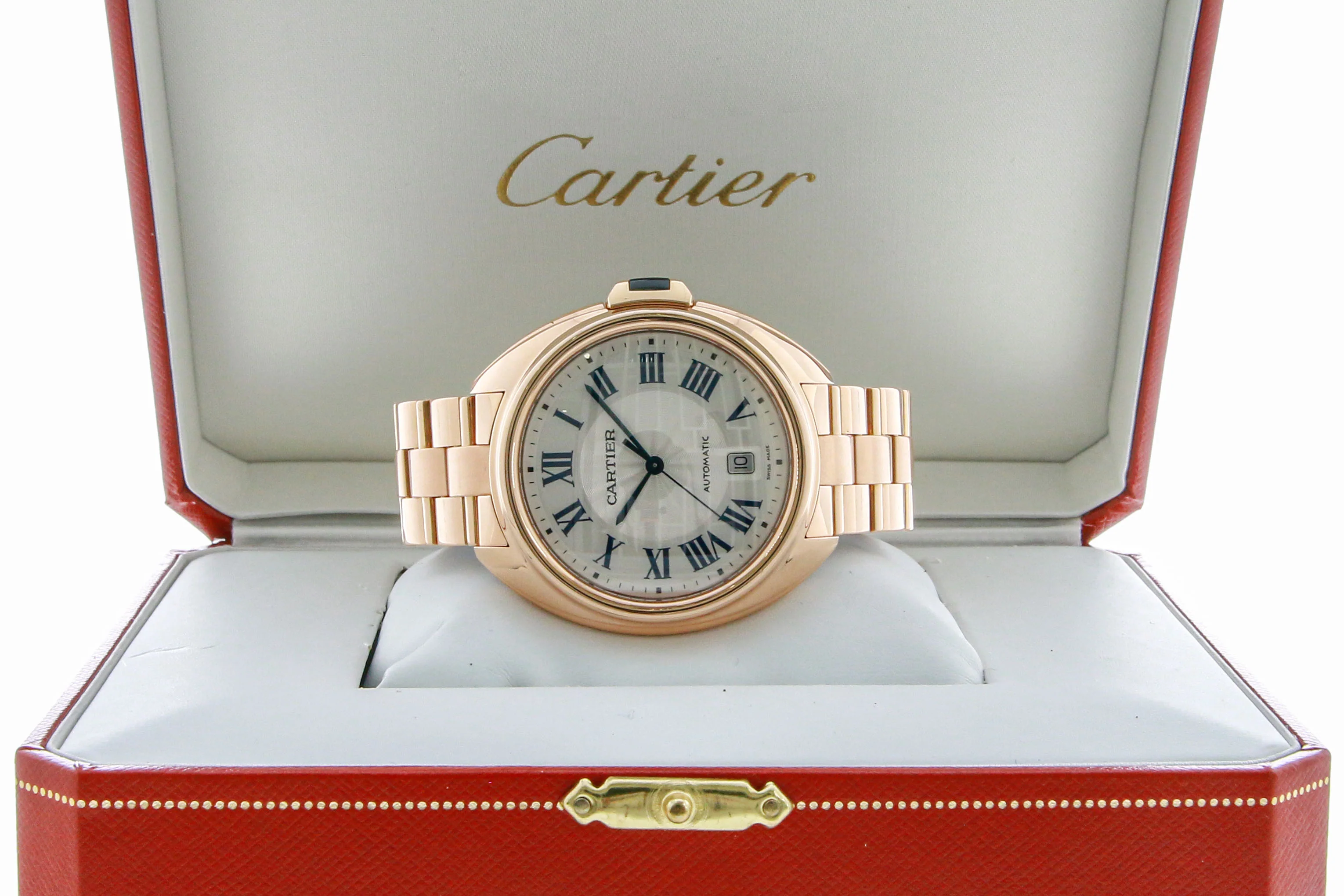 Cartier Cle de 40mm - Pink Gold - Image 4