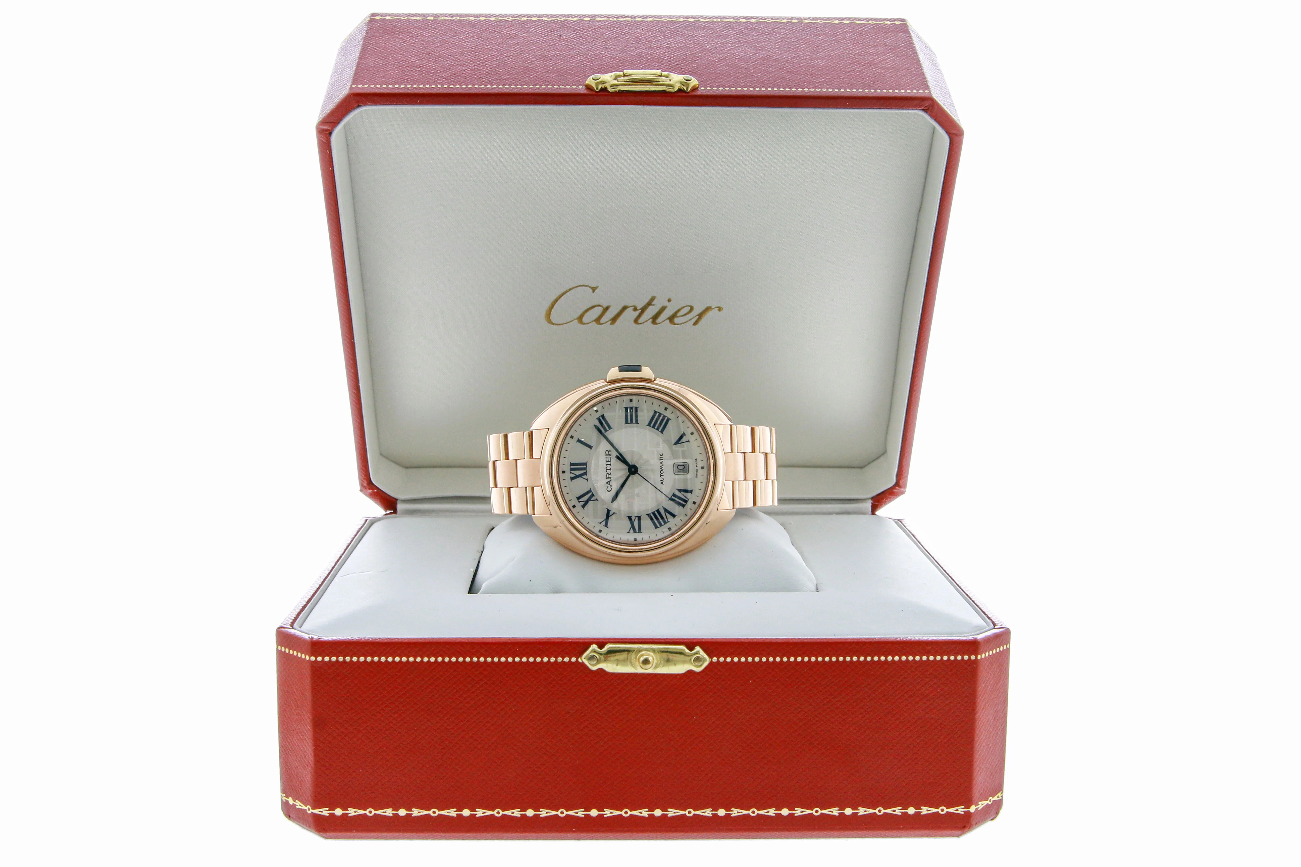 Cartier Cle de 40mm - Pink Gold - Image 5