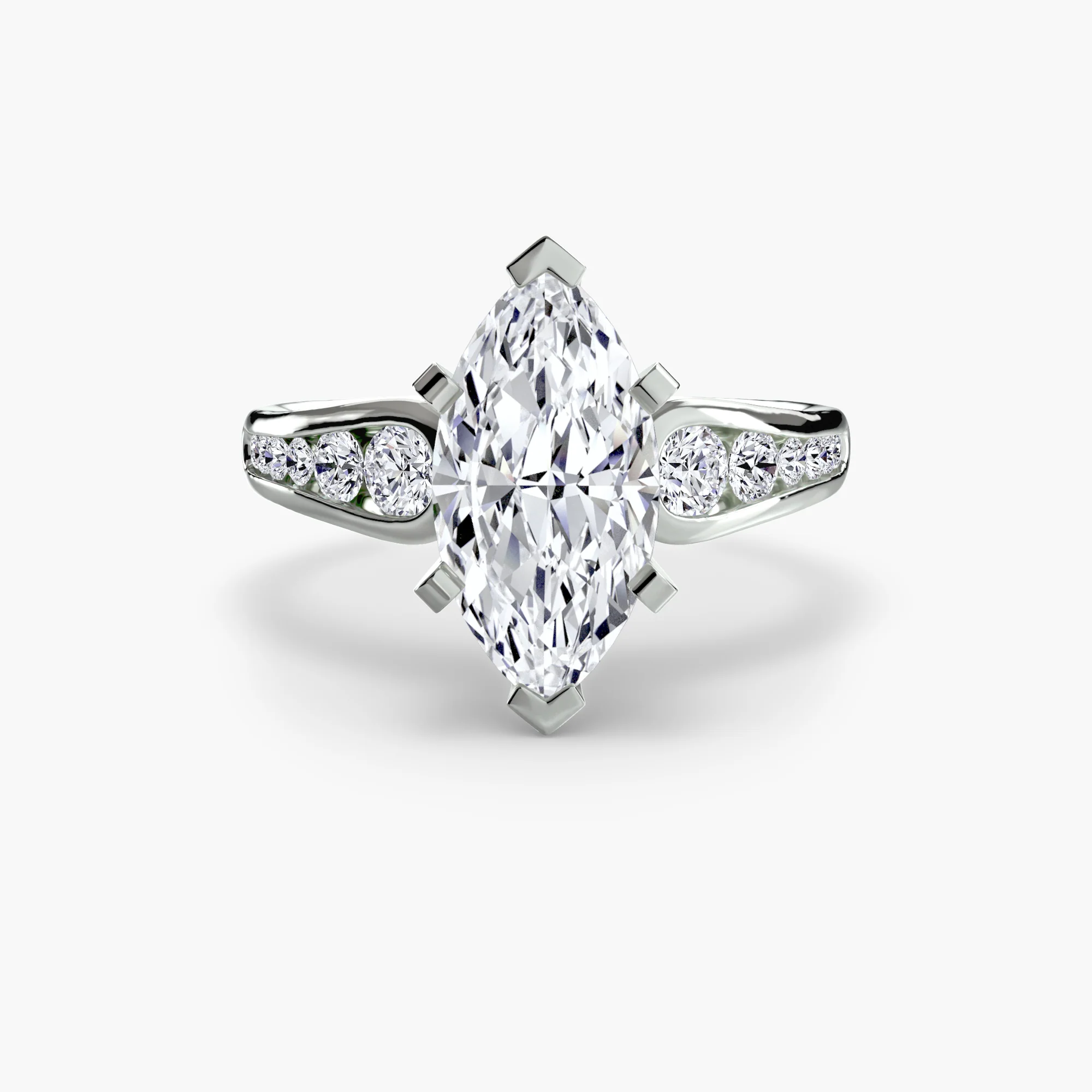 Solitaire with Pavé 2 - Image 10