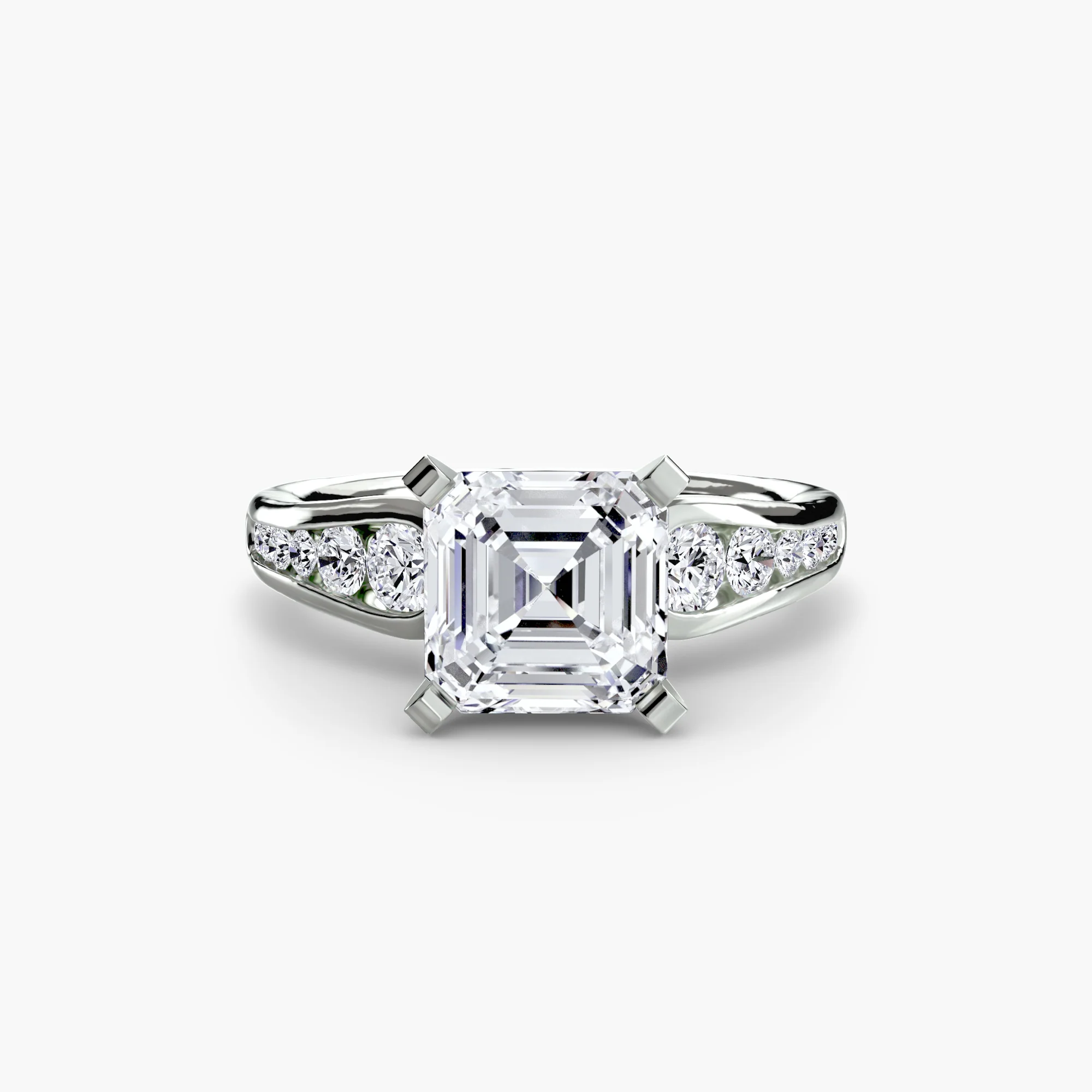 Solitaire with Pavé 2 - Image 9