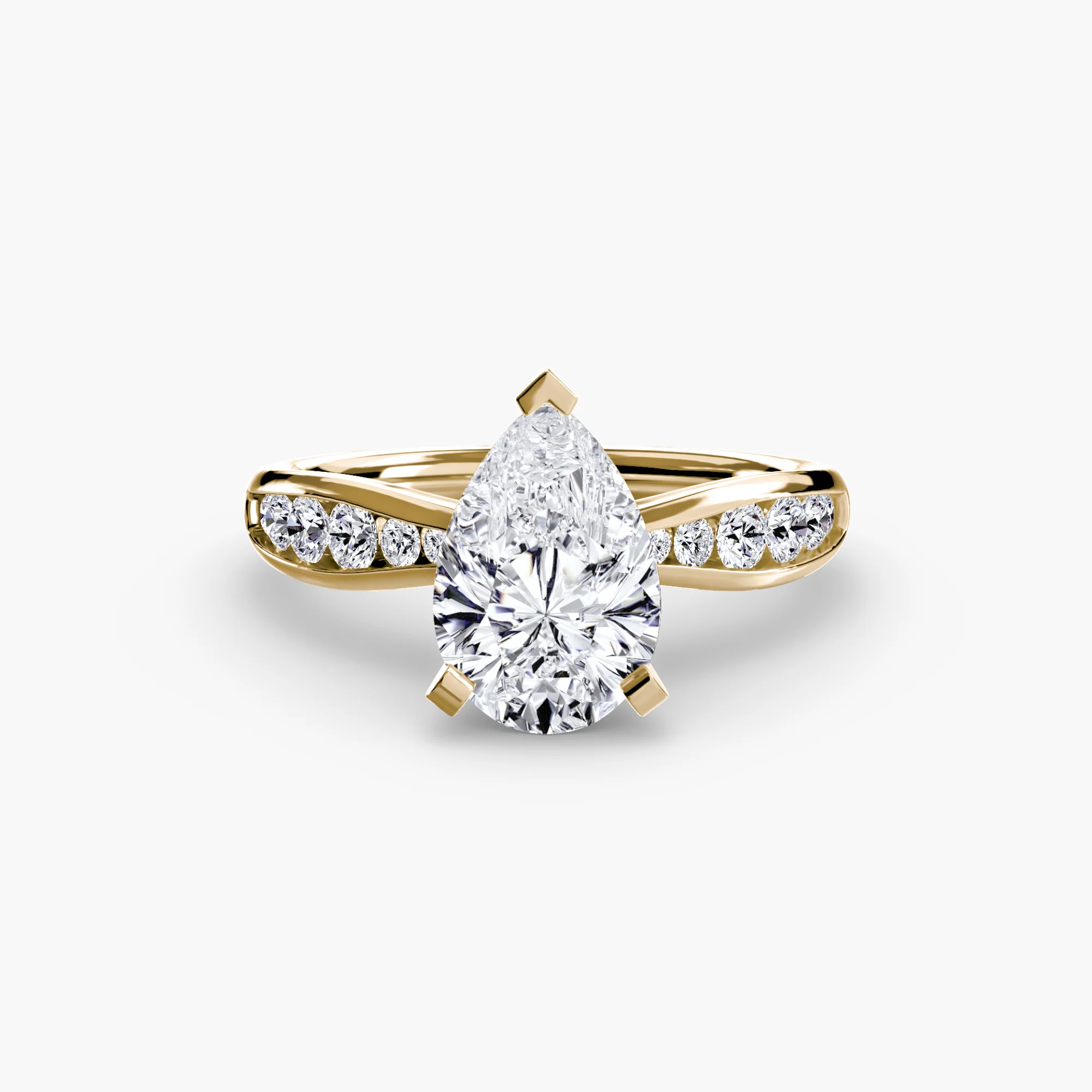 Solitaire with Pavé 3 - Image 16