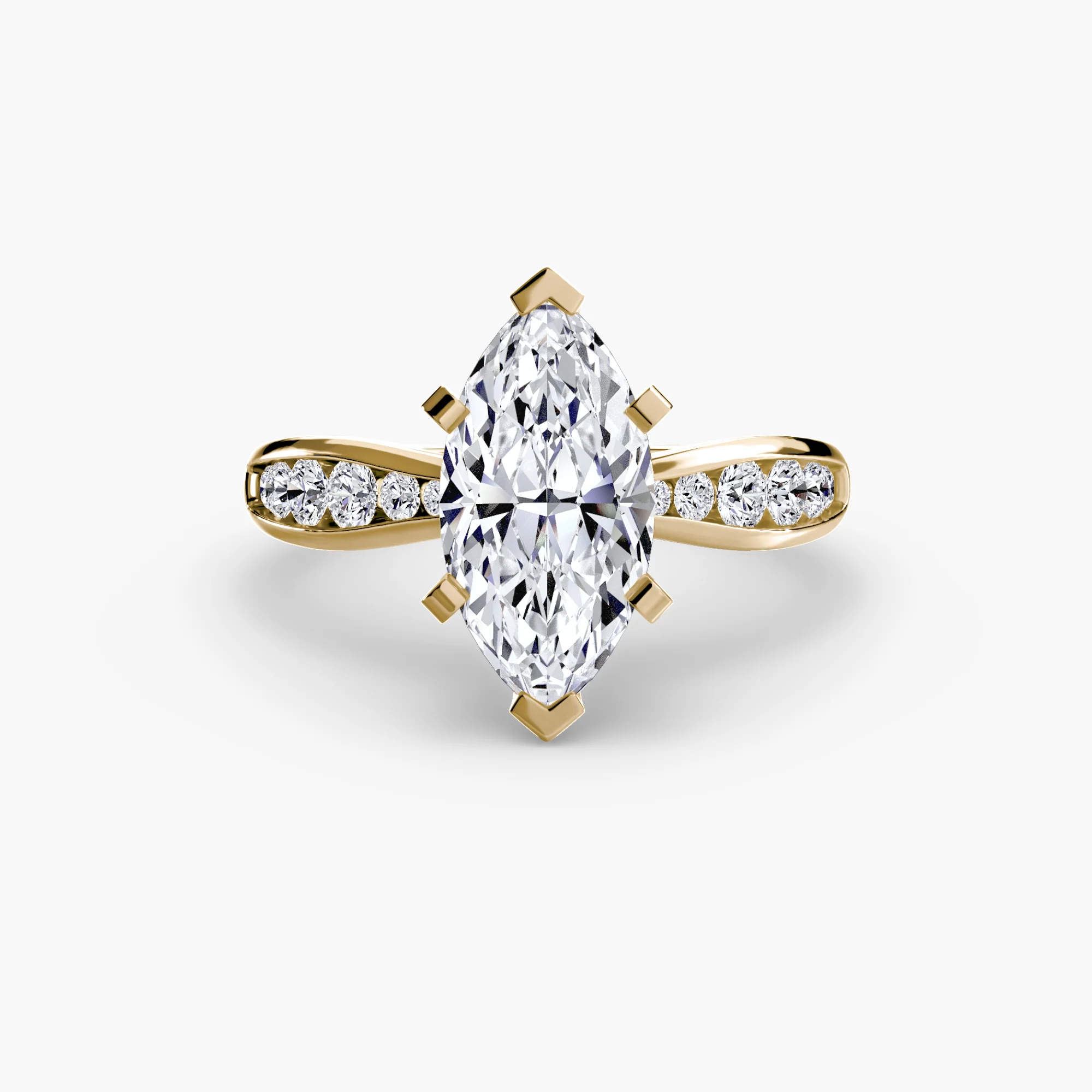 Solitaire with Pavé 3 - Image 21