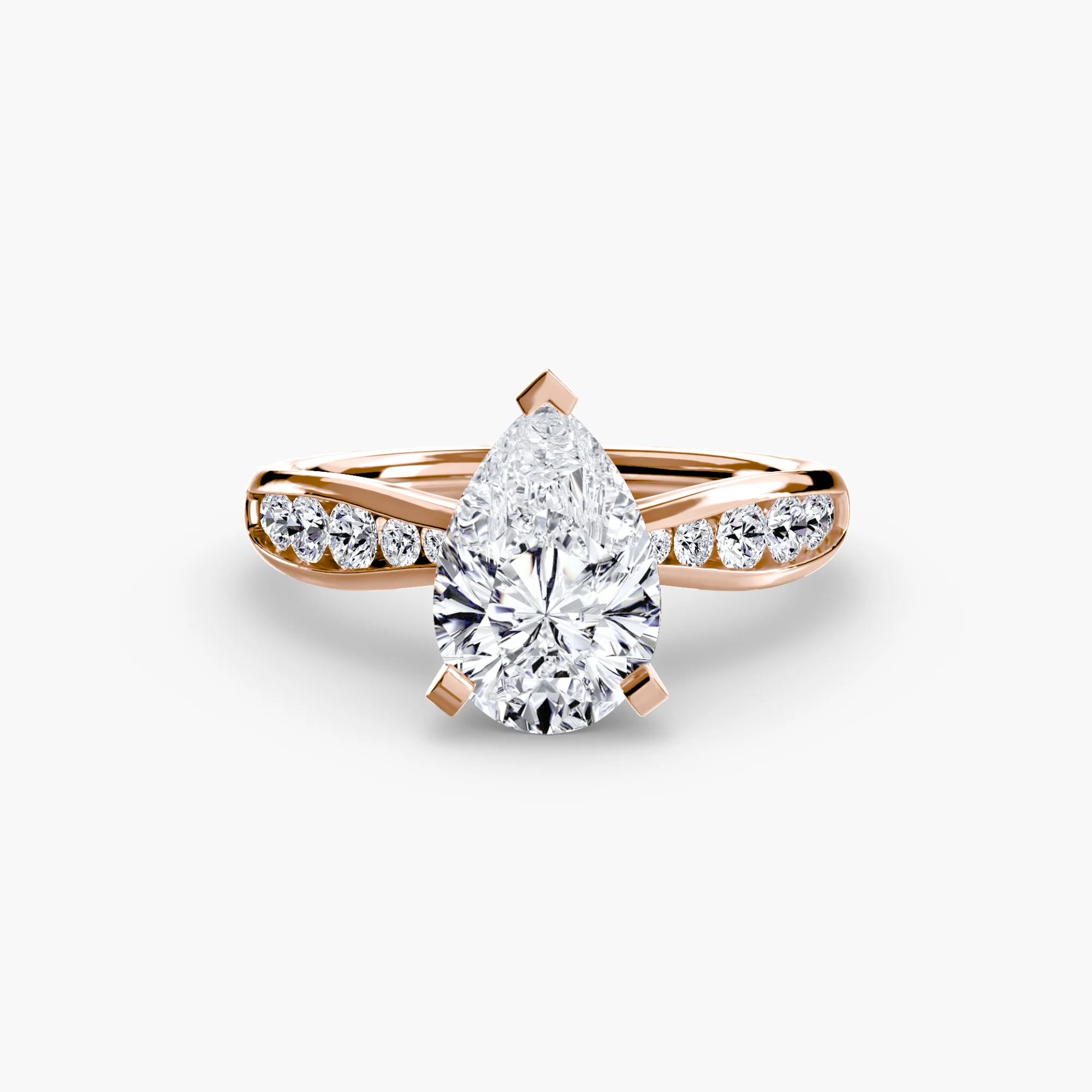 Solitaire with Pavé 3 - Image 26