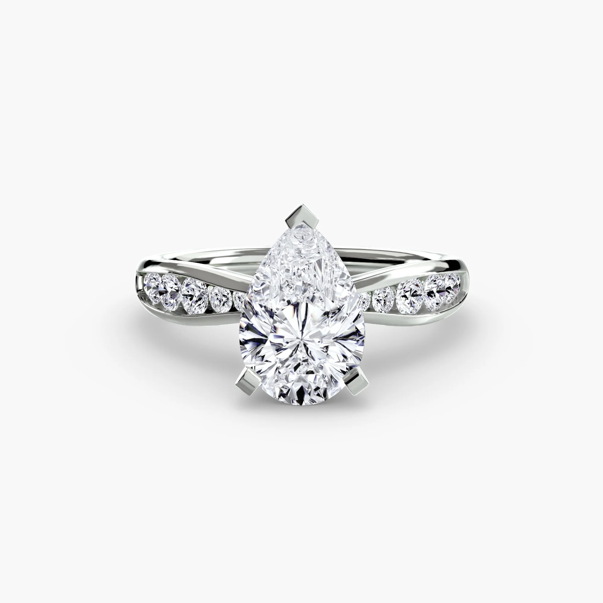 Solitaire with Pavé 3 - Image 36