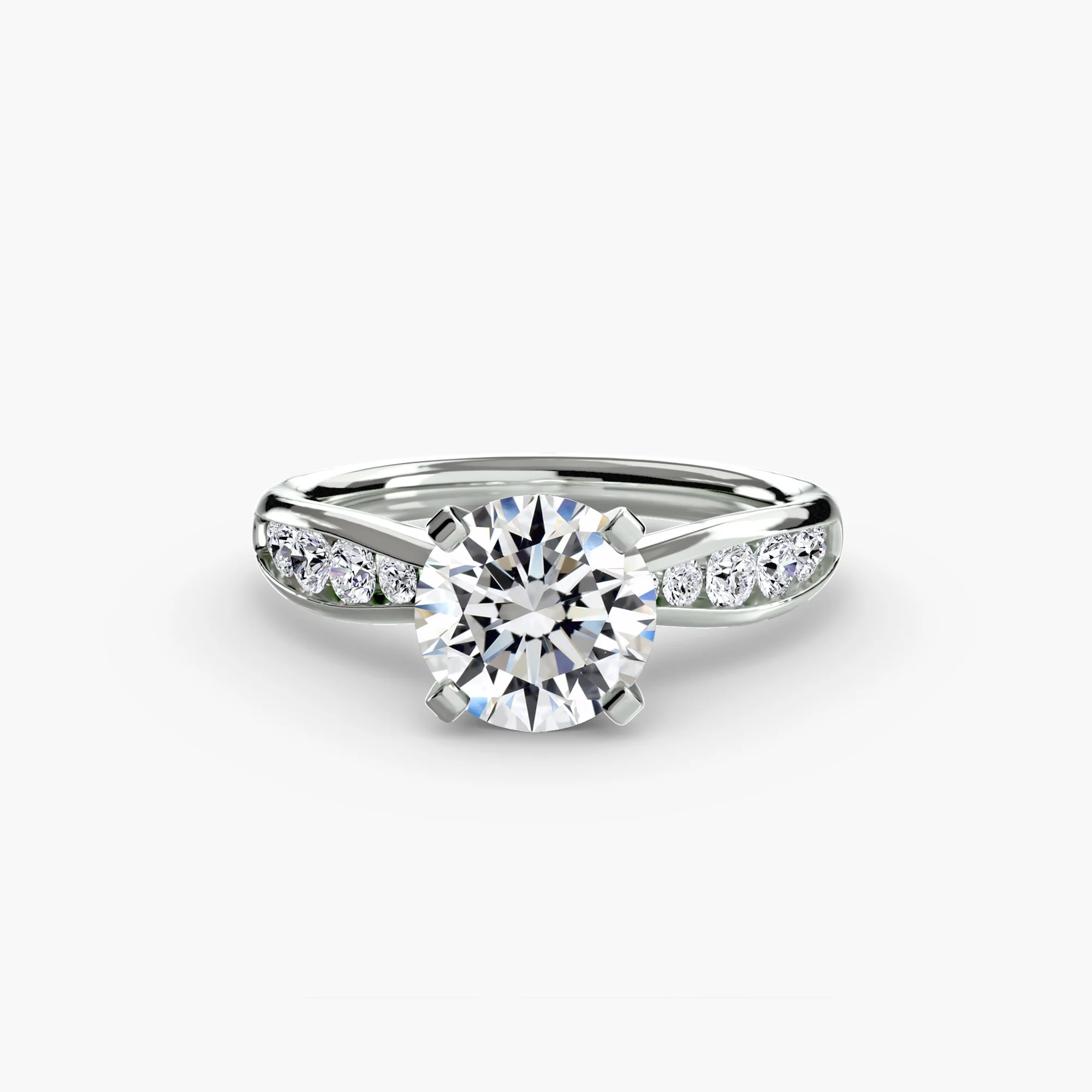 Solitaire with Pavé 3 - Image 62