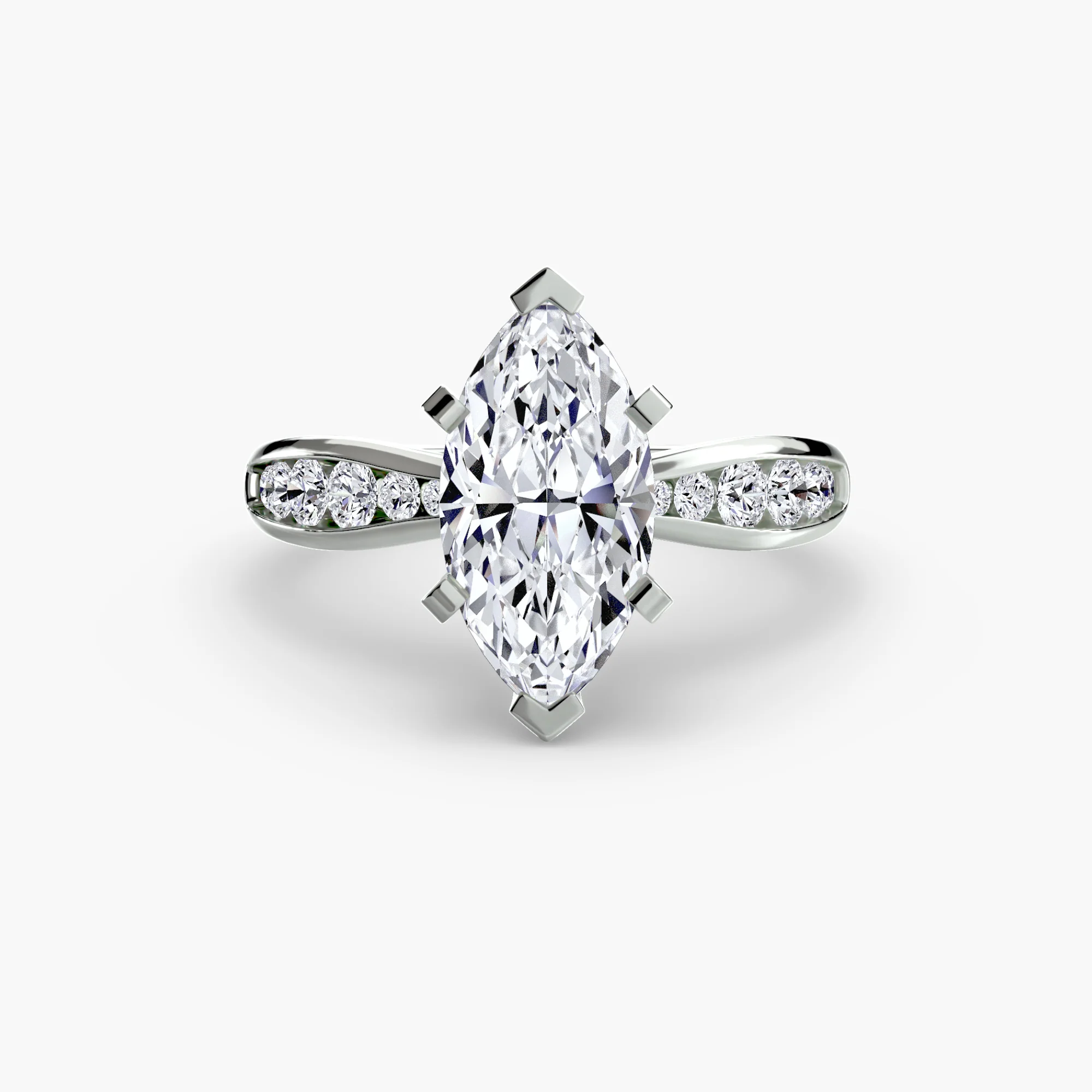 Solitaire with Pavé 3 - Image 71