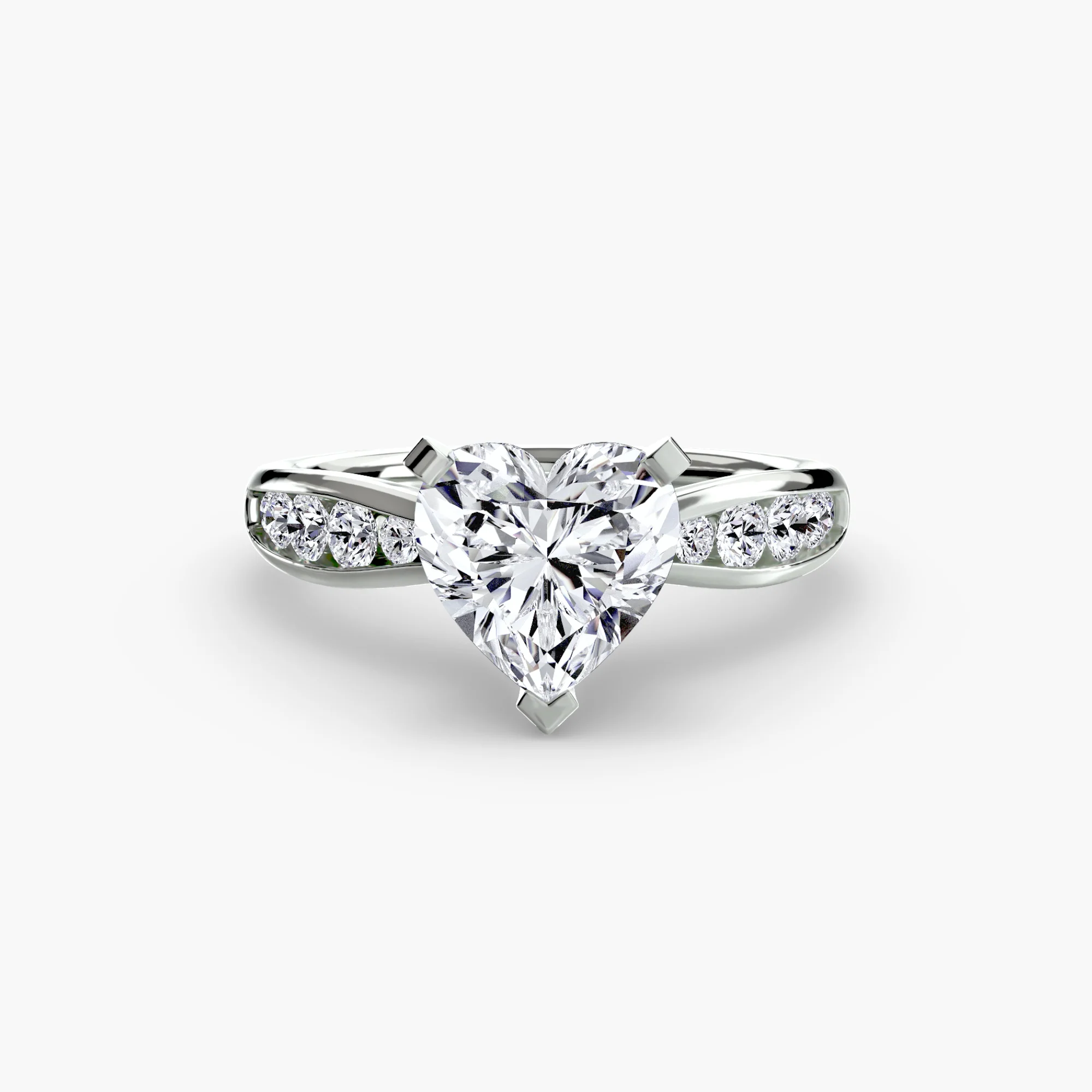 Solitaire with Pavé 3 - Image 8