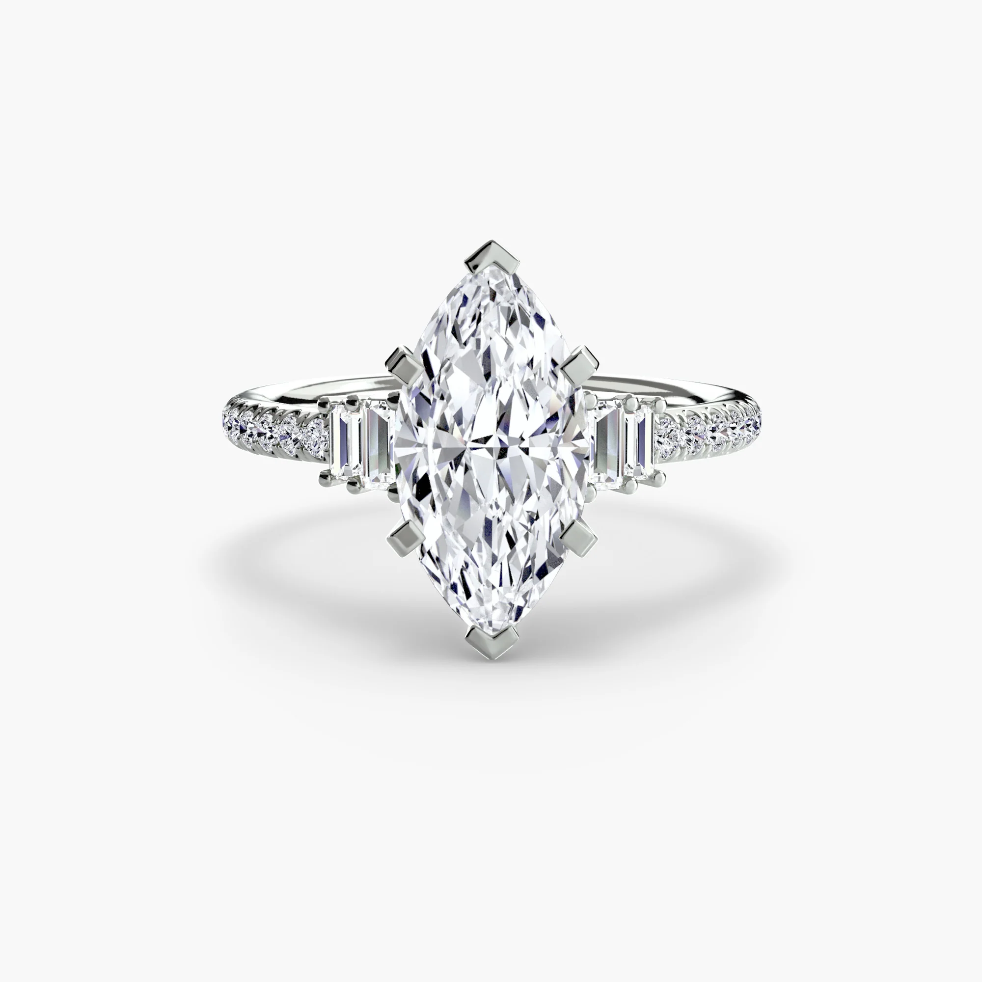Solitaire with Pavé 4 - Image 11