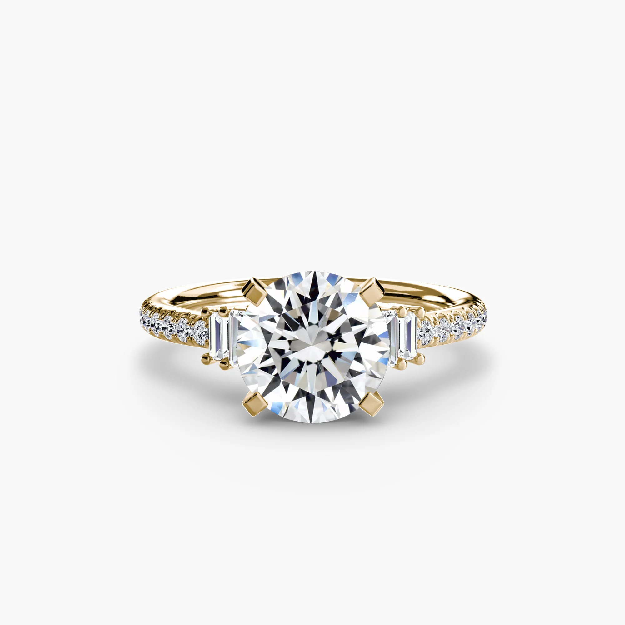 Solitaire with Pavé 4 - Image 12