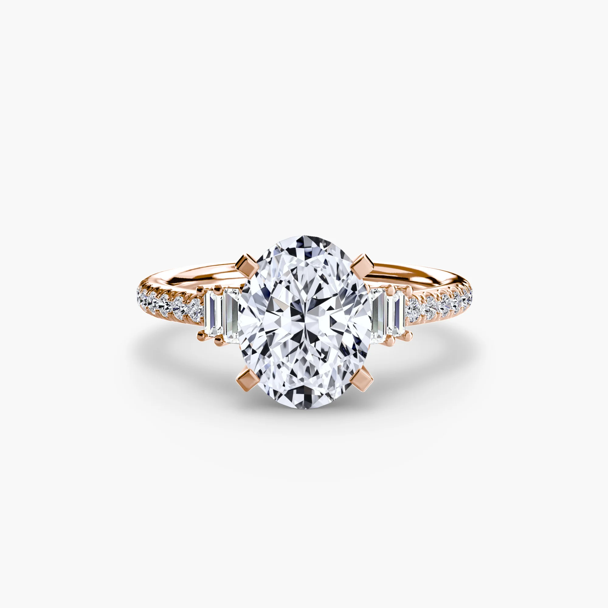 Solitaire with Pavé 4 - Image 55