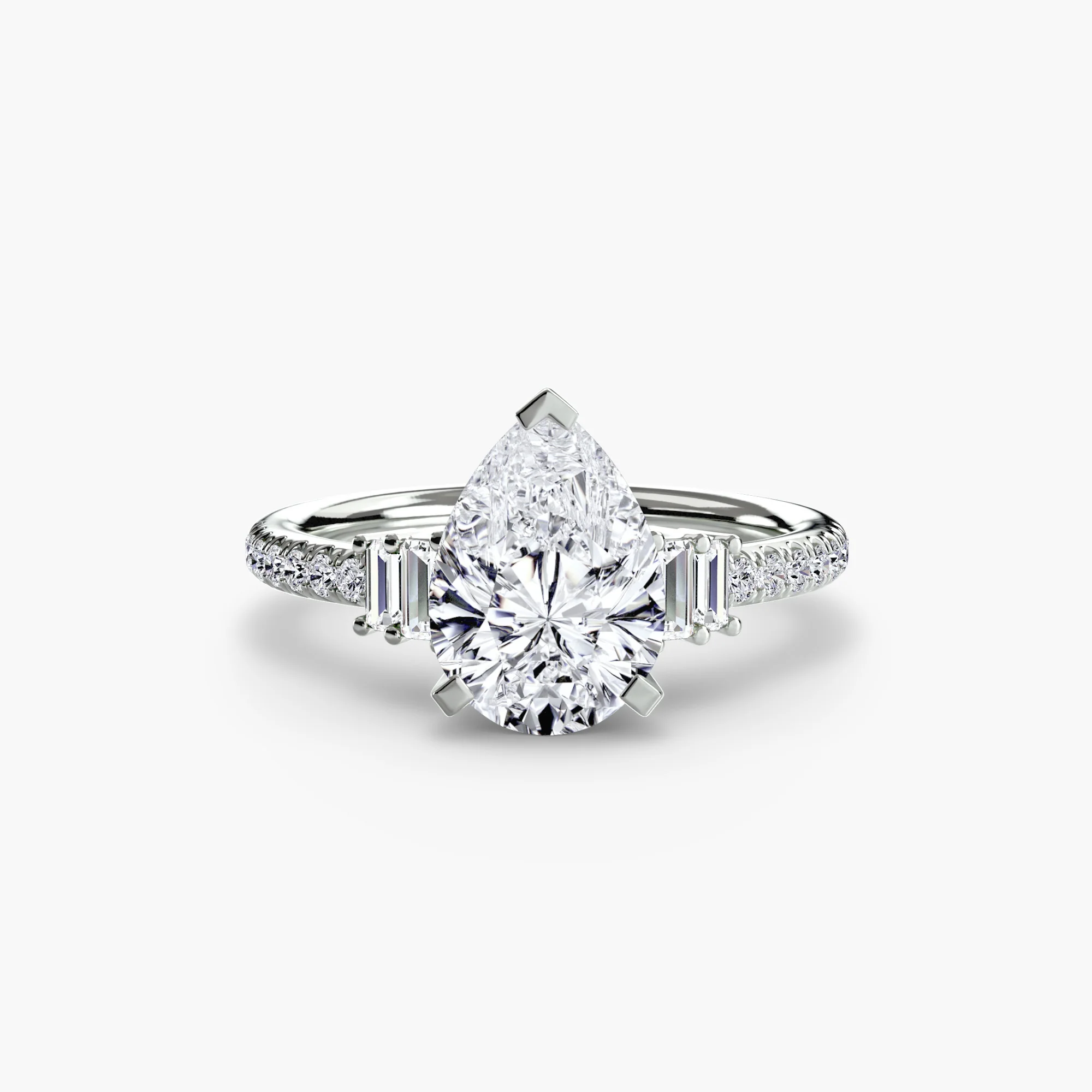 Solitaire with Pavé 4 - Image 6