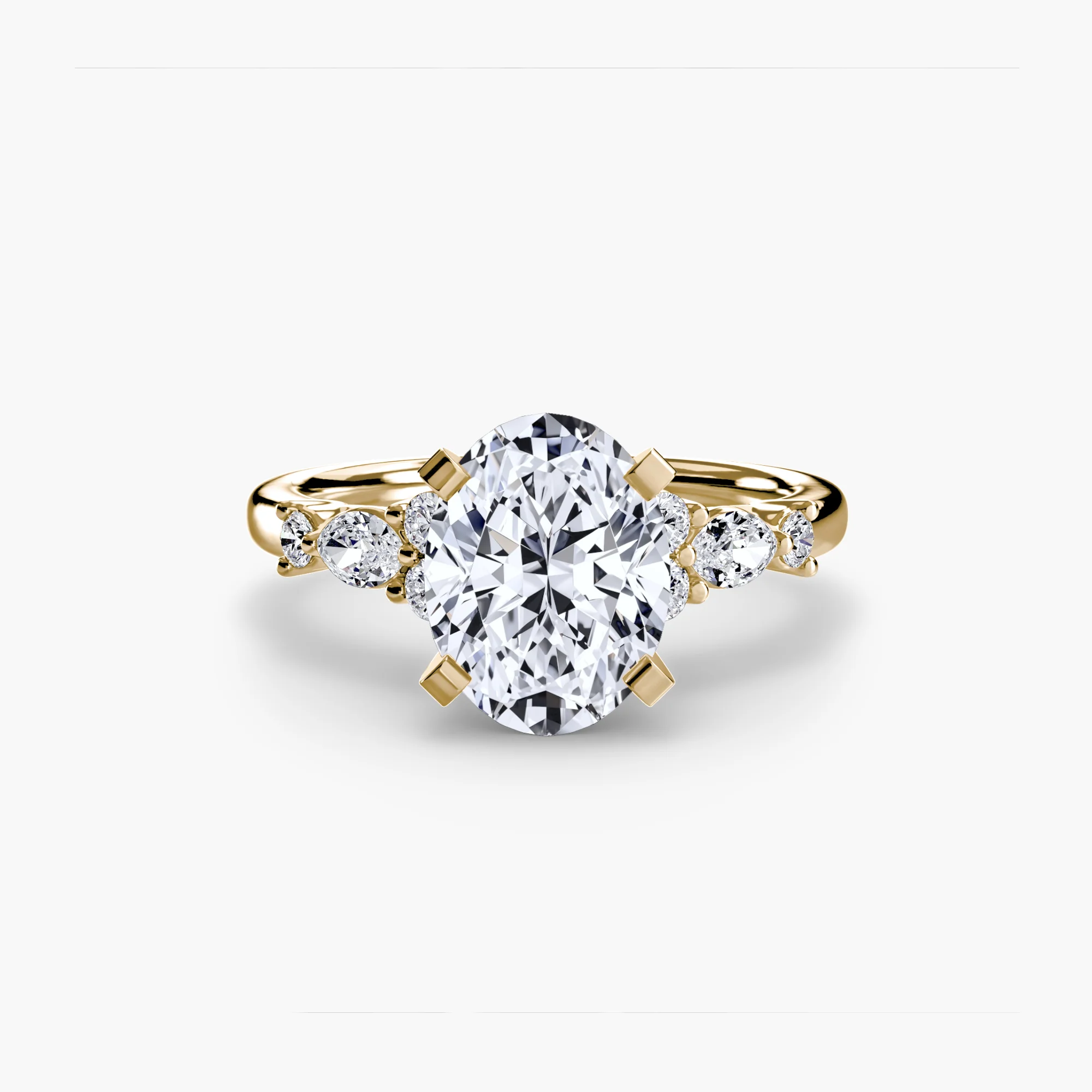 The Floral Accent Solitaire - Image 15
