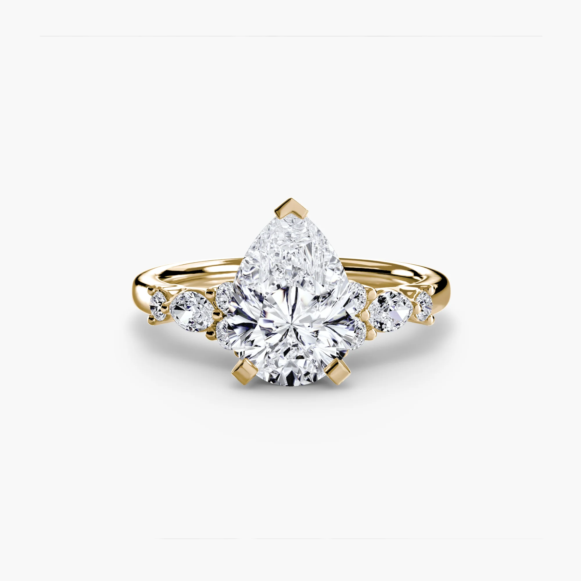 The Floral Accent Solitaire - Image 16