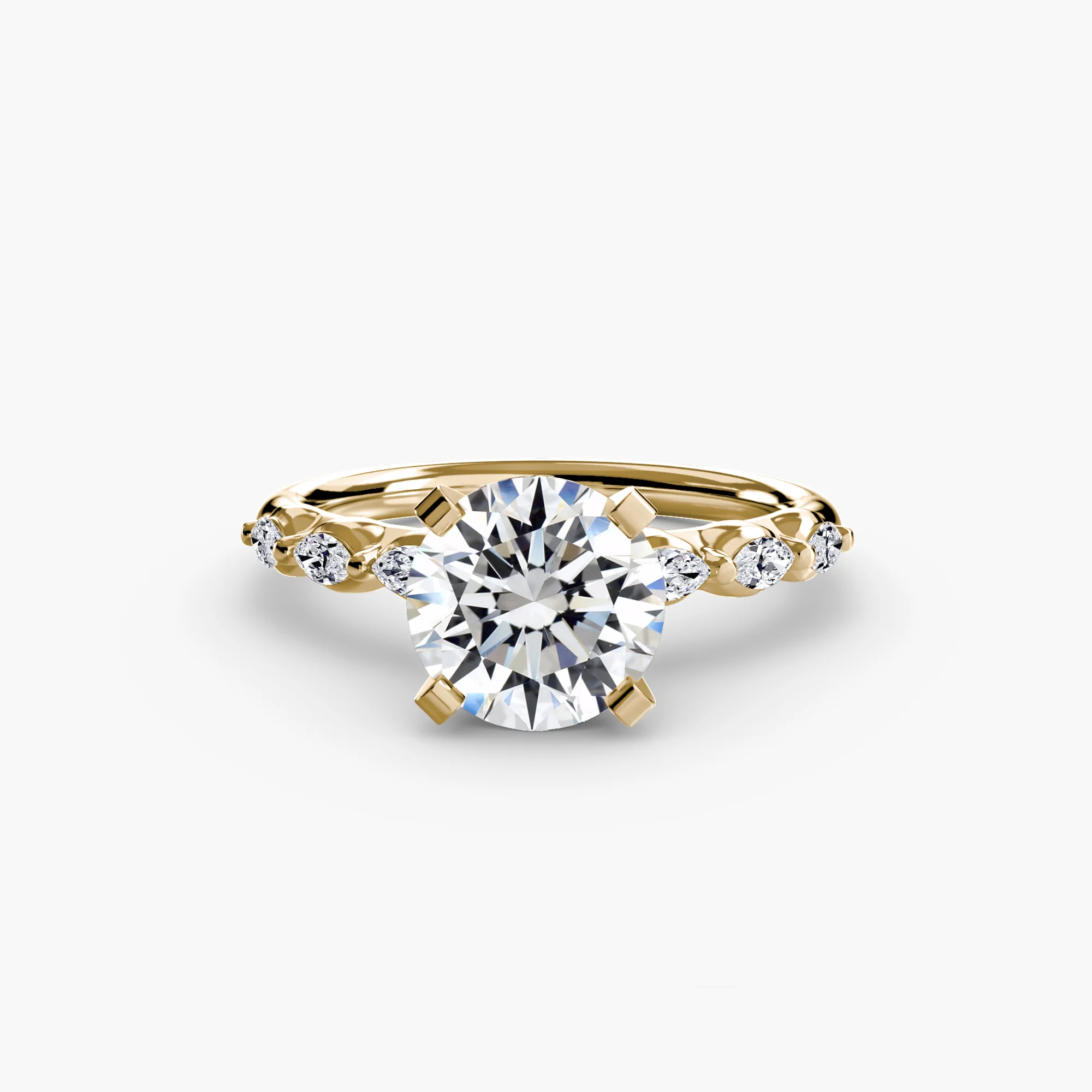 The Floral Accent Solitaire - Image 42