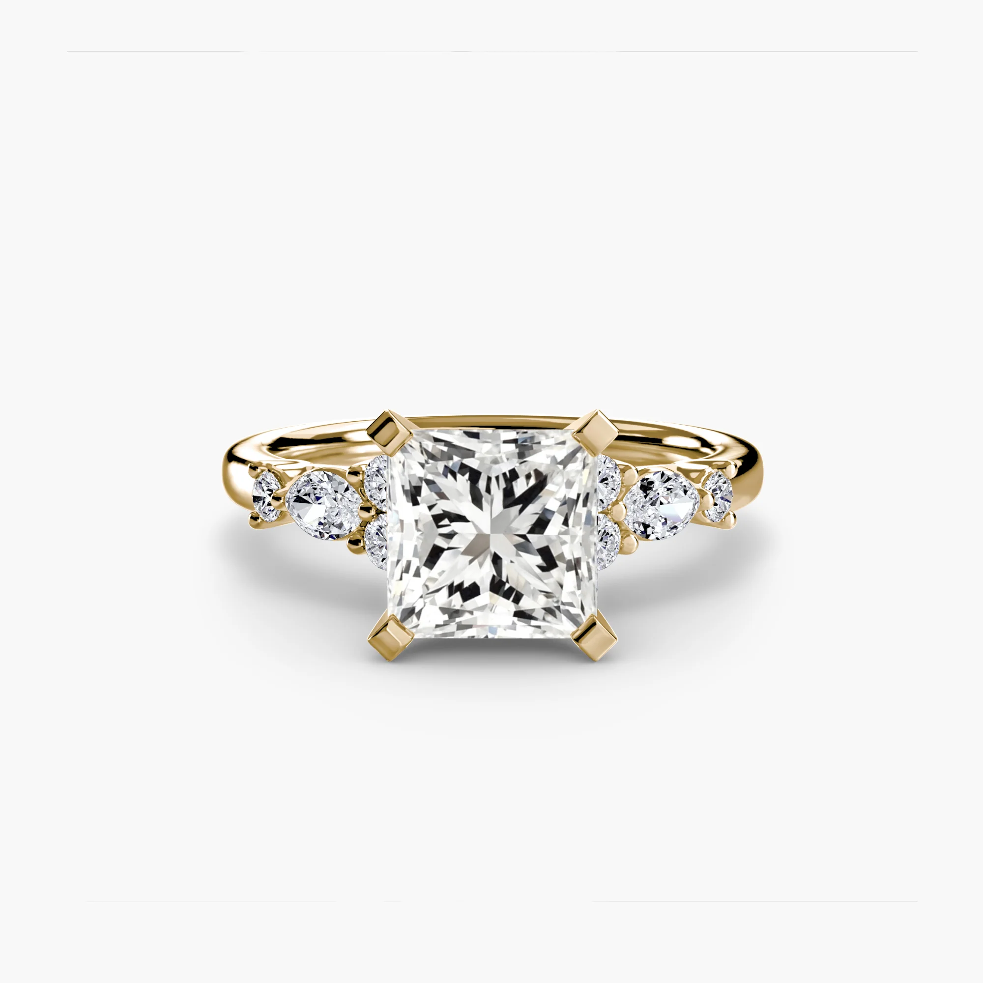 The Floral Accent Solitaire - Image 43