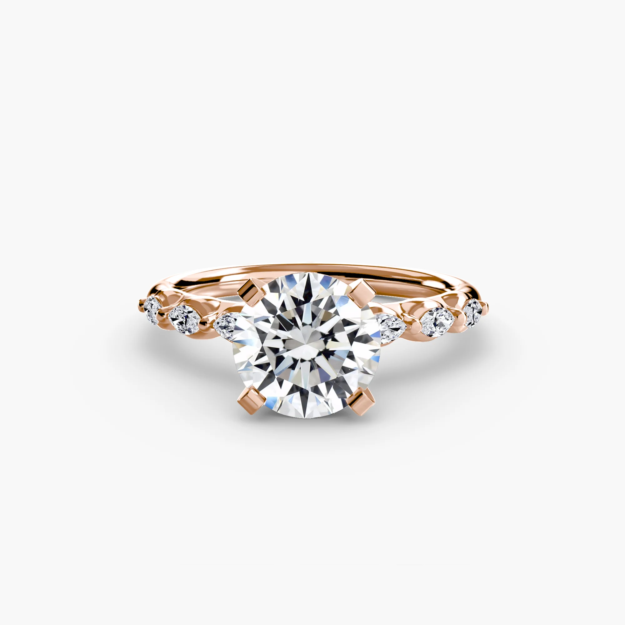 The Floral Accent Solitaire - Image 52