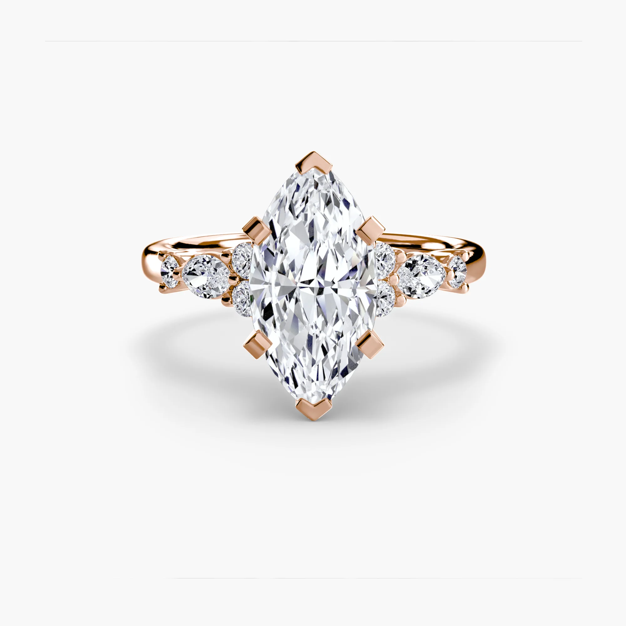 The Floral Accent Solitaire - Image 61