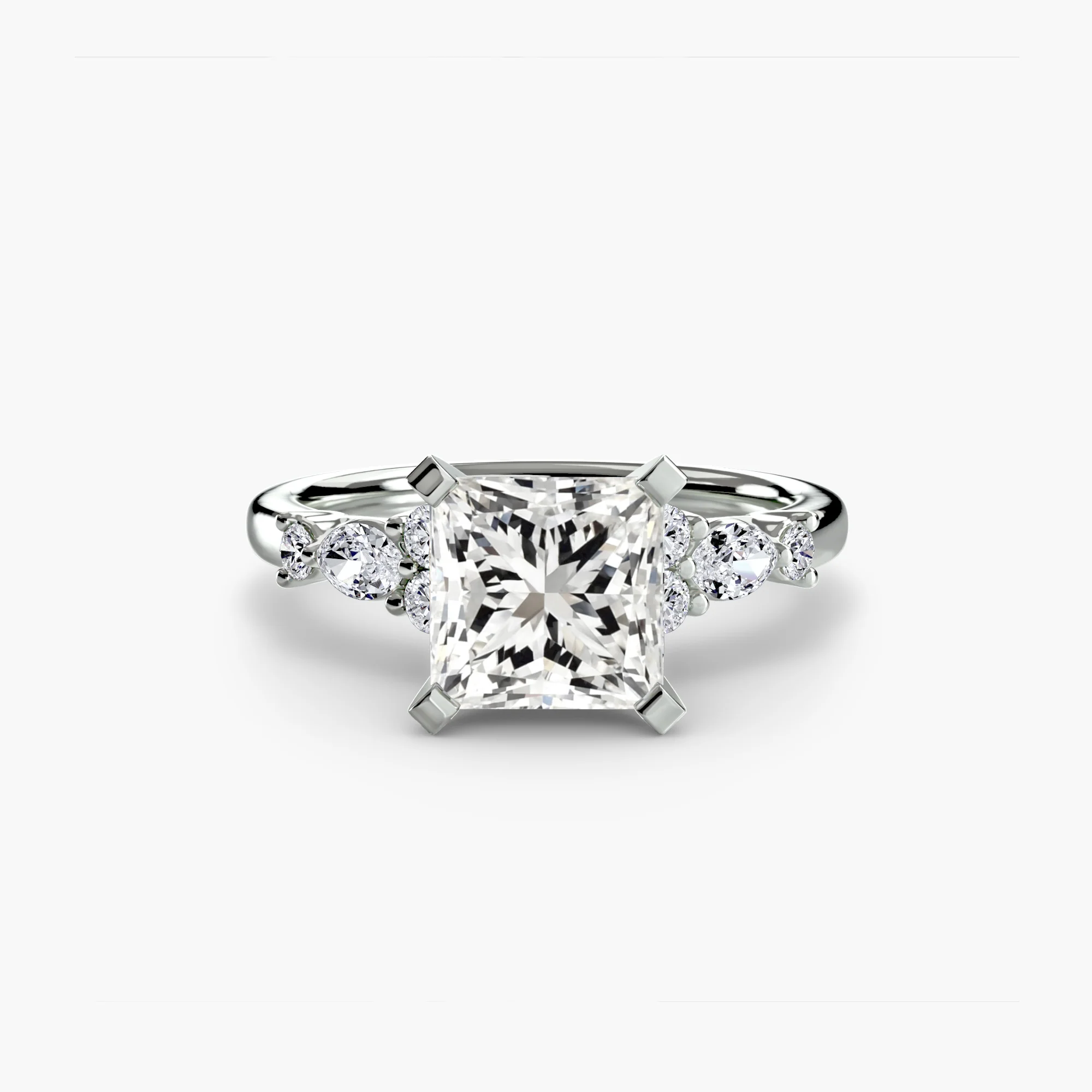 The Floral Accent Solitaire - Image 63