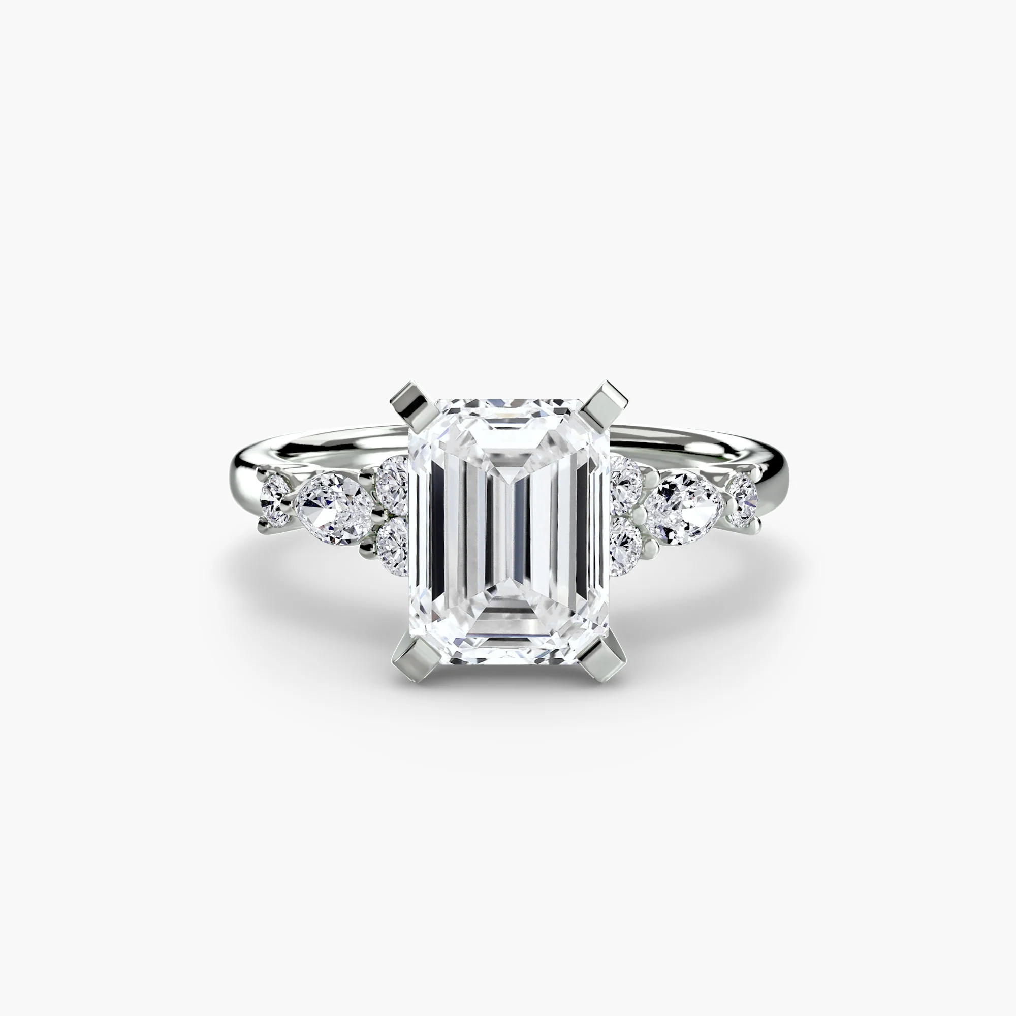 The Floral Accent Solitaire - Image 7