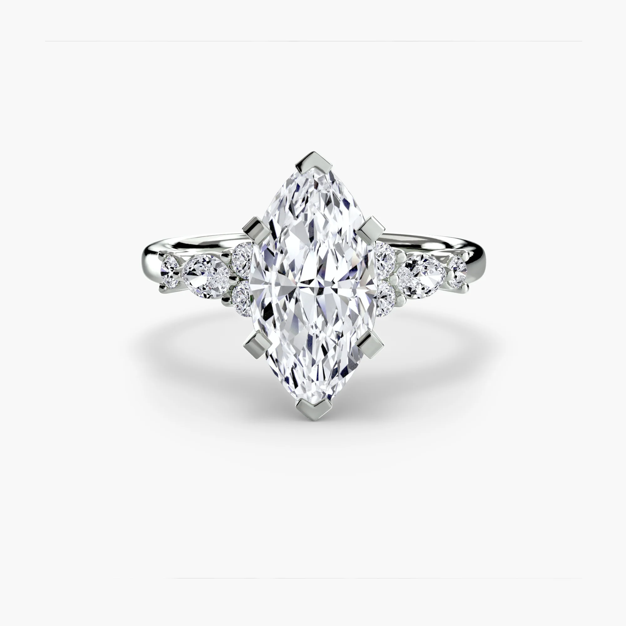 The Floral Accent Solitaire - Image 71
