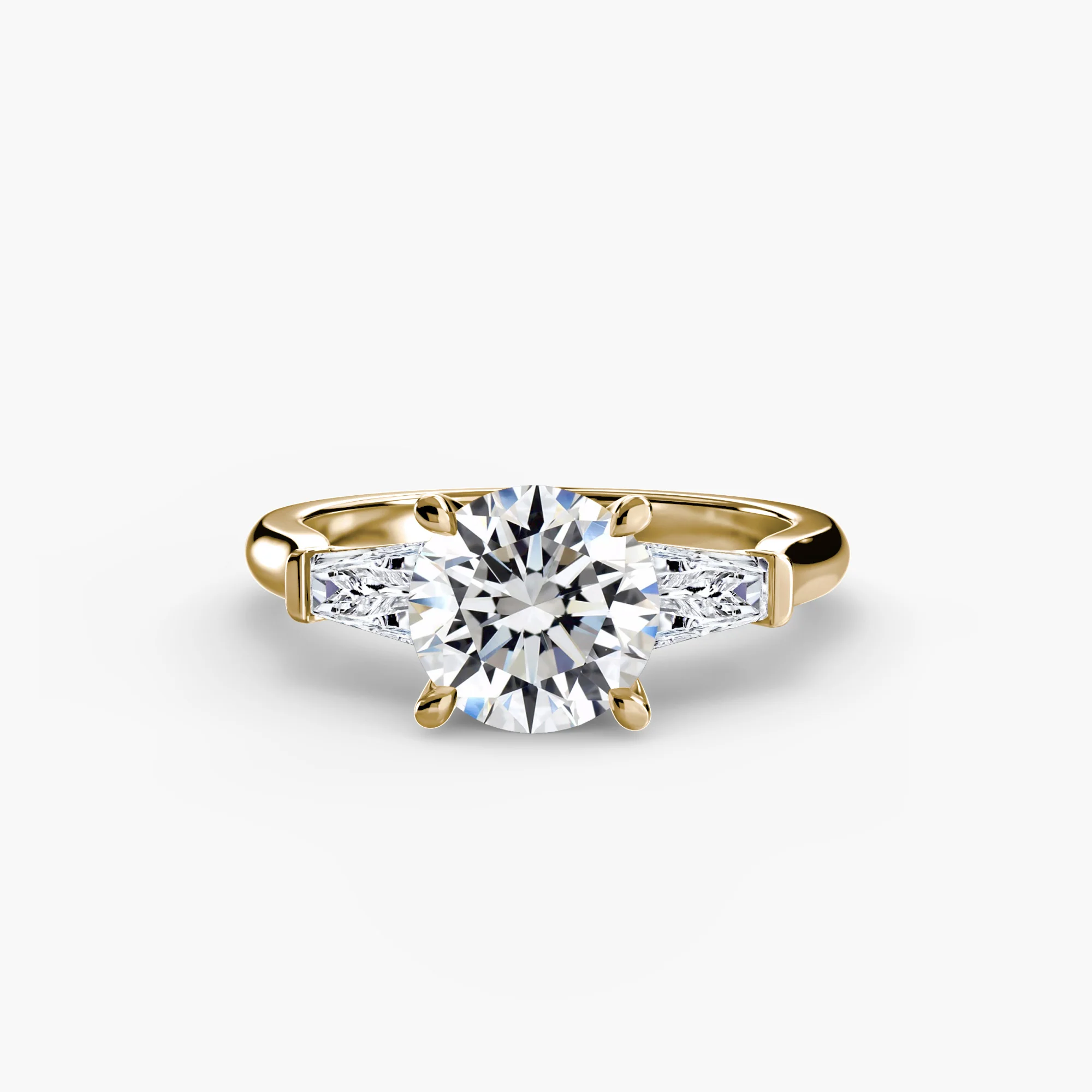 Three-Stone Ring (Baguette Side Stones) - Image 11
