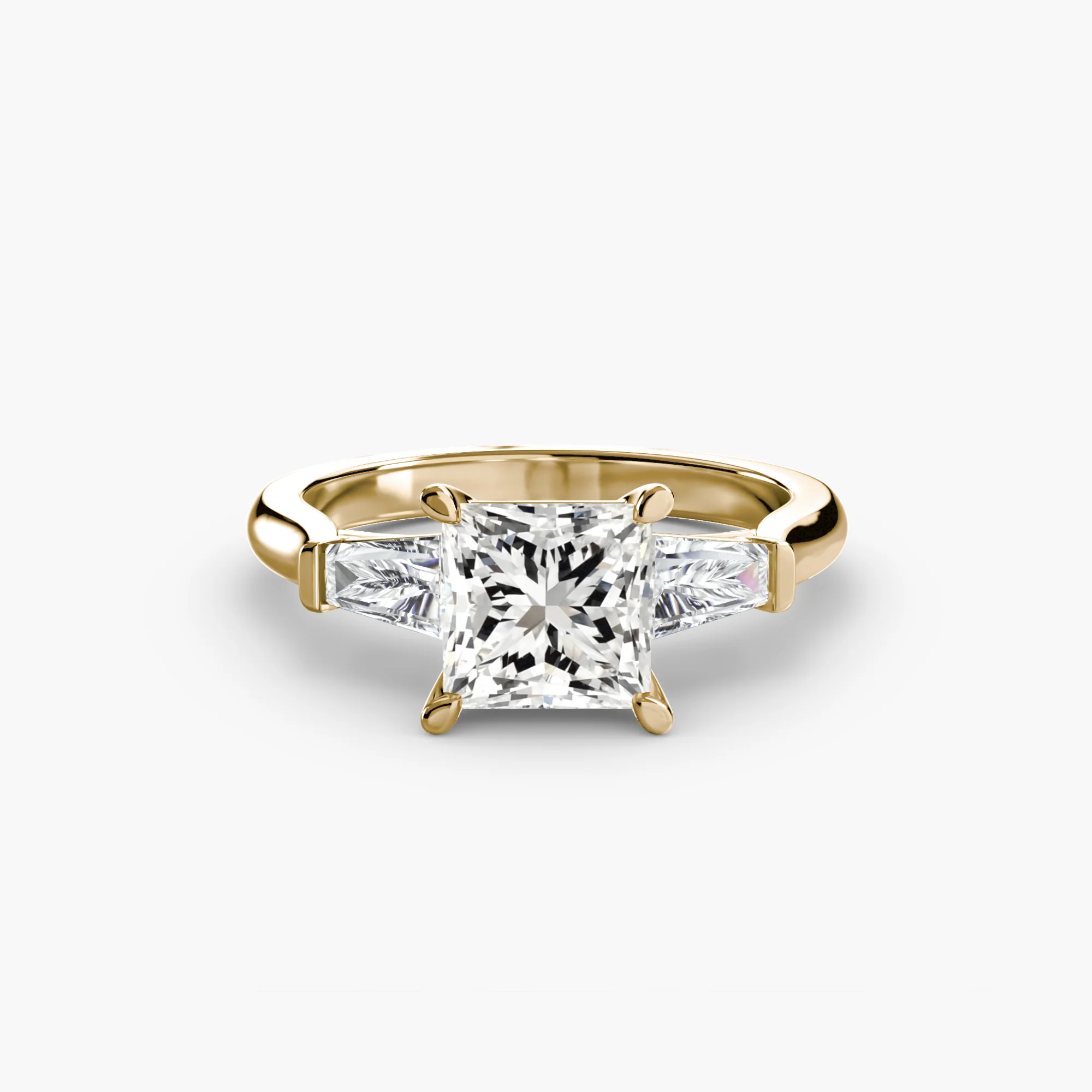 Three-Stone Ring (Baguette Side Stones) - Image 12