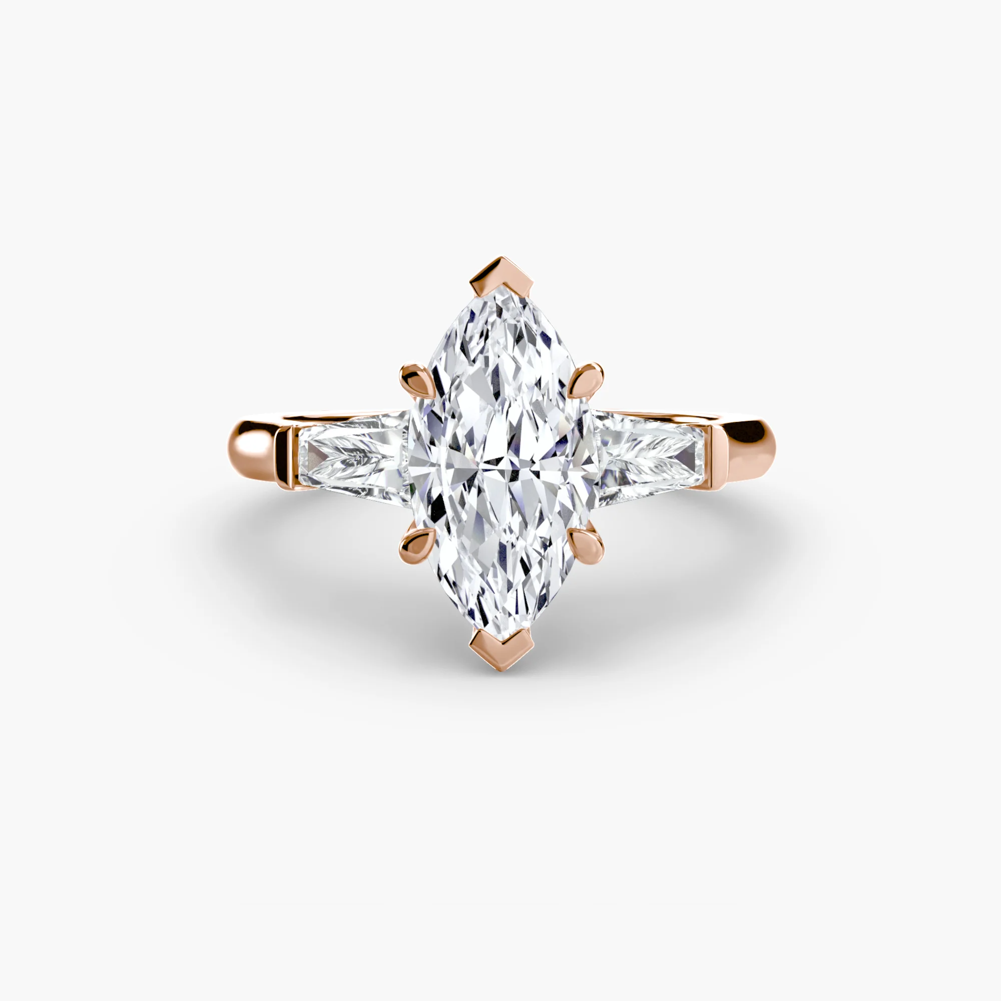 Three-Stone Ring (Baguette Side Stones) - Image 28
