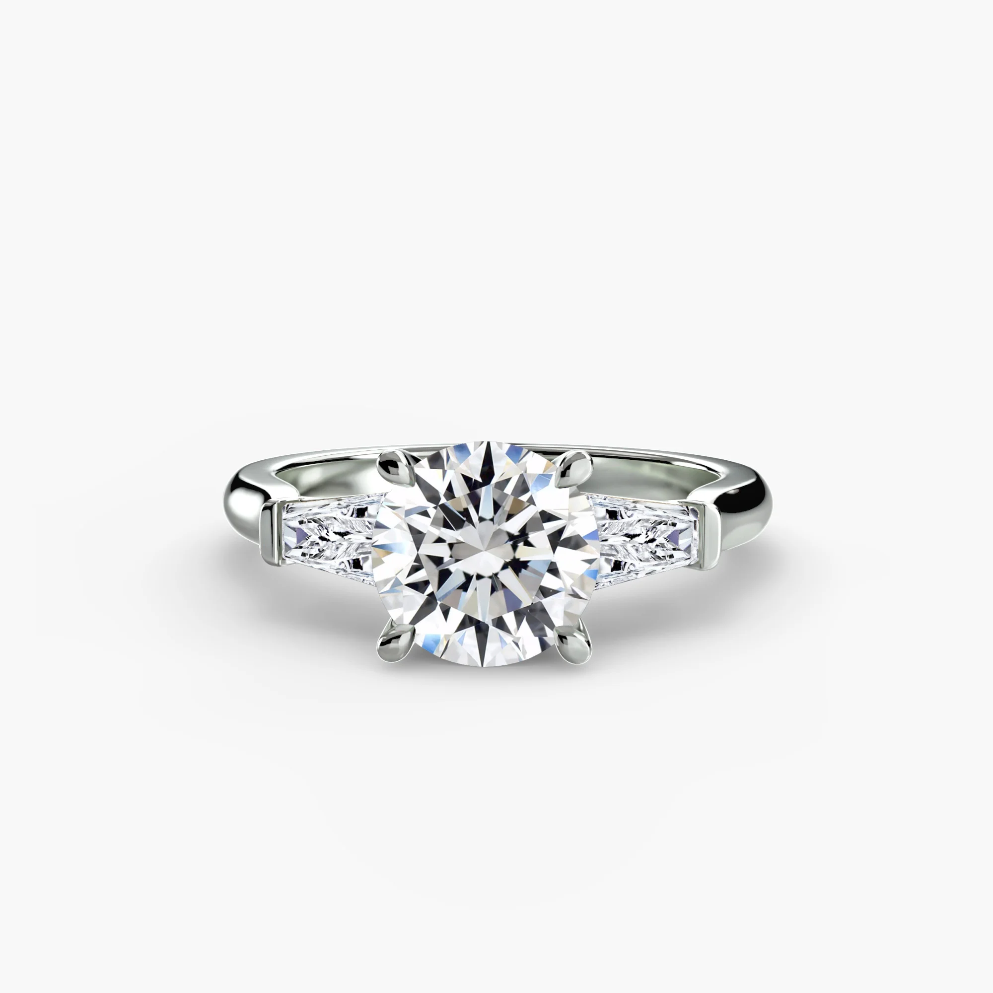 Three-Stone Ring (Baguette Side Stones) - Image 29