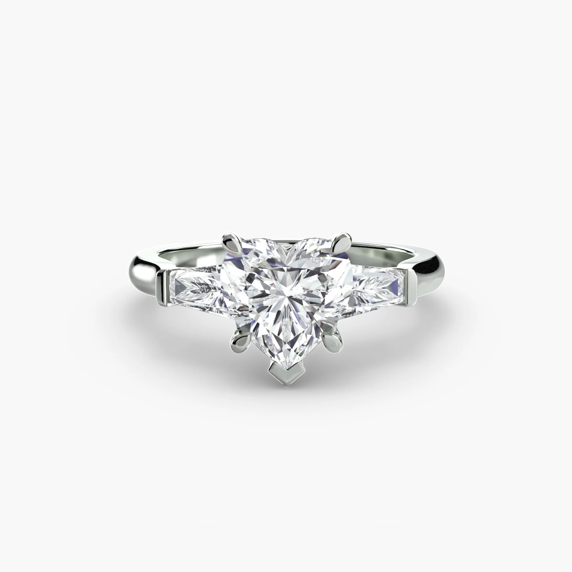 Three-Stone Ring (Baguette Side Stones) - Image 35