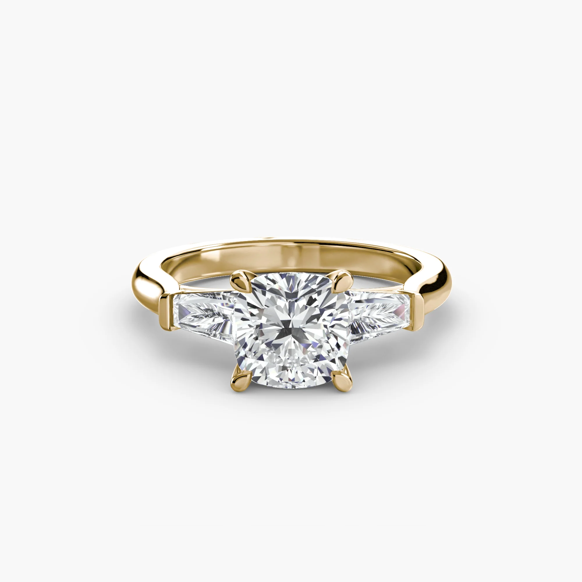 Three-Stone Ring (Baguette Side Stones) - Image 40
