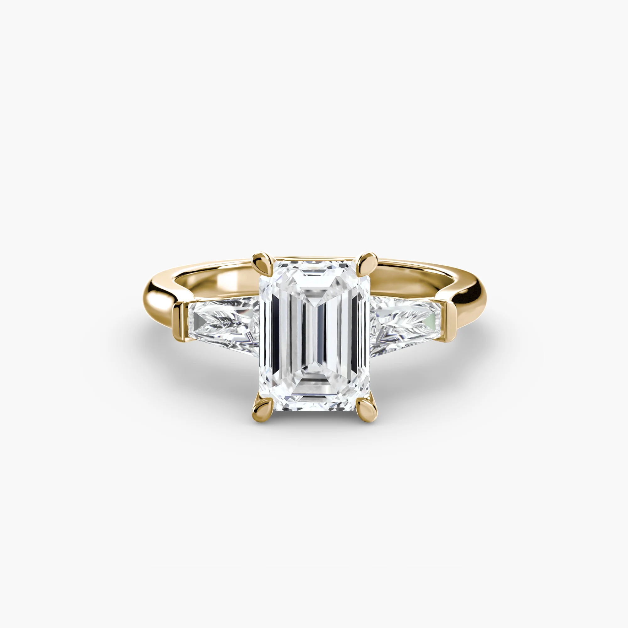 Three-Stone Ring (Baguette Side Stones) - Image 43