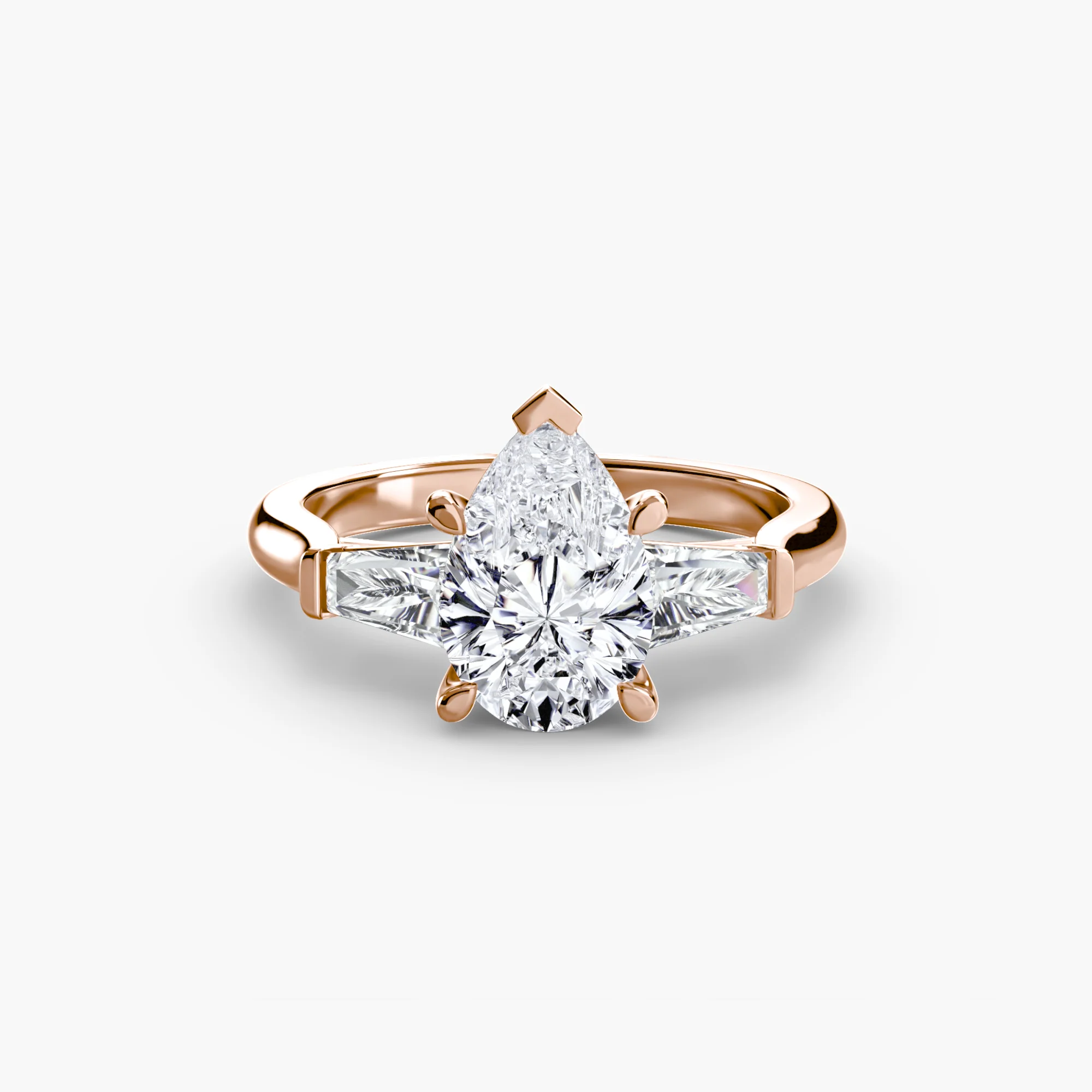 Three-Stone Ring (Baguette Side Stones) - Image 51