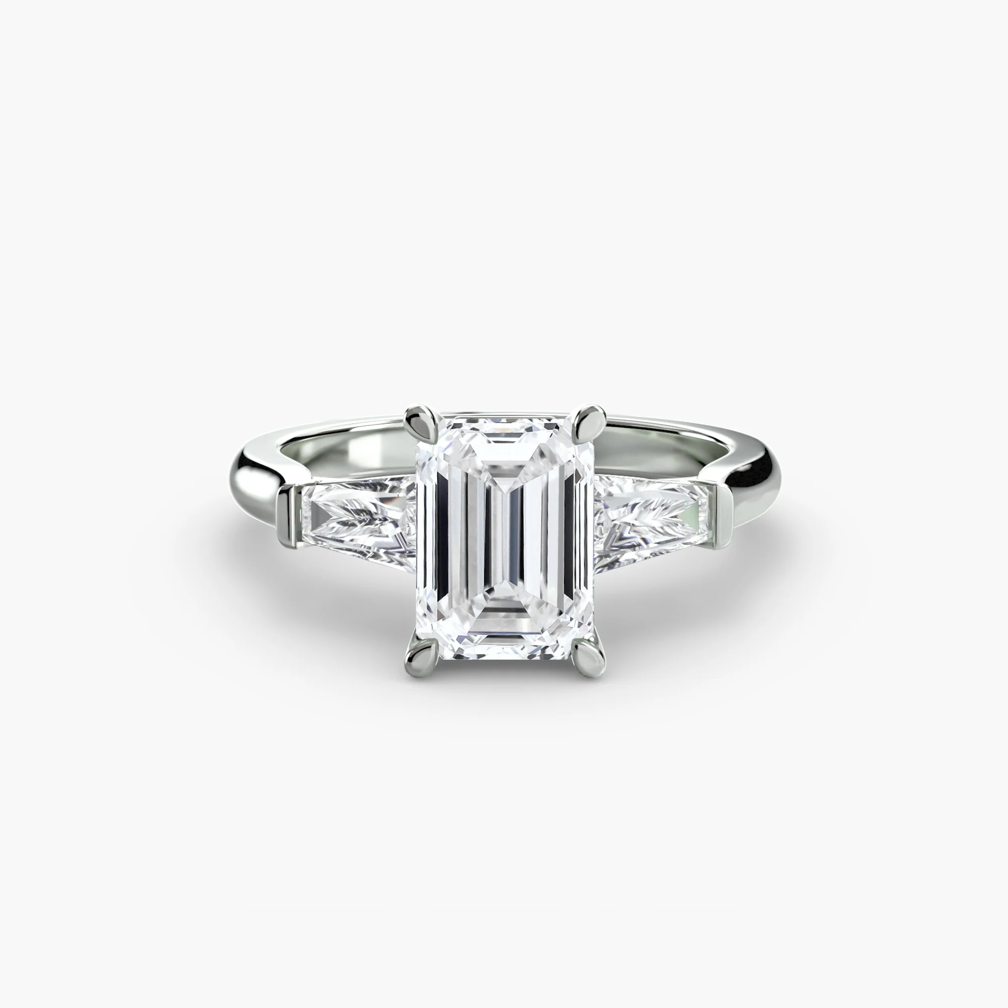 Three-Stone Ring (Baguette Side Stones) - Image 7
