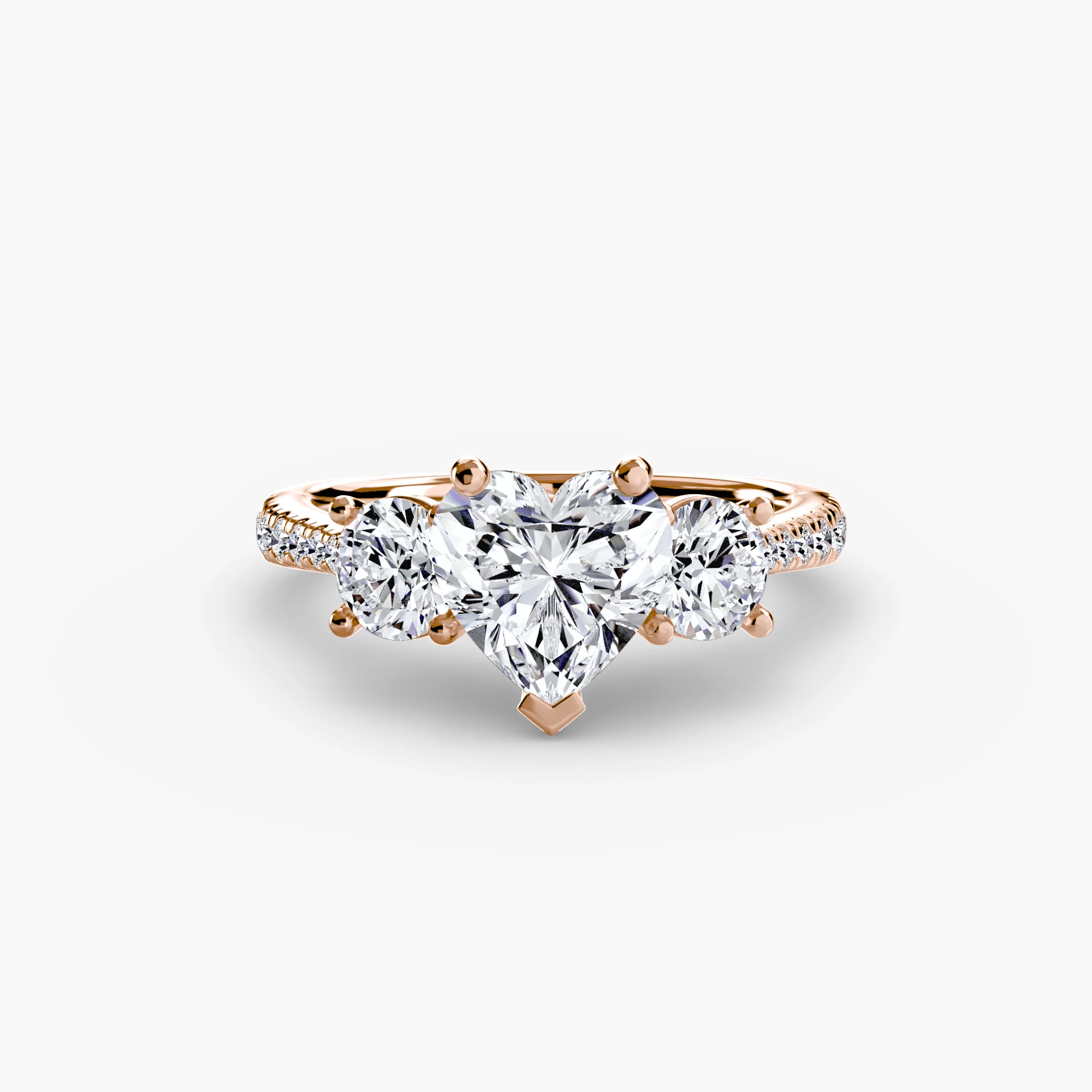 Three-Stone with Pavé Band - Image 28
