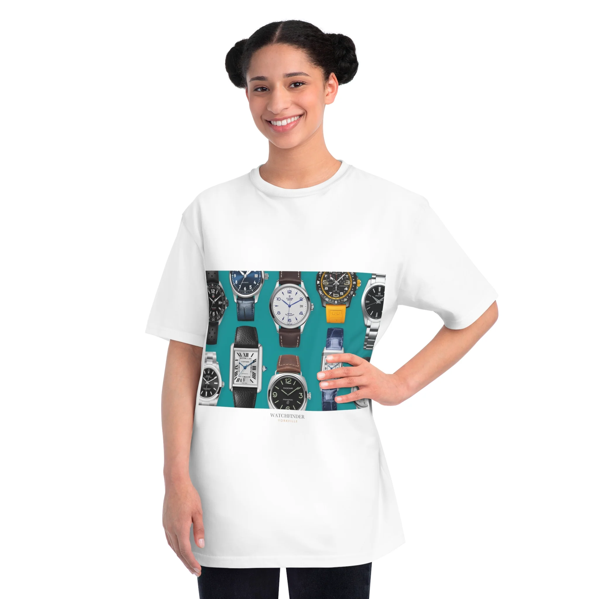 Watchfinder Name that Watch Organic Unisex Classic T-Shirt - Image 4